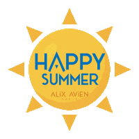 Happy Fun Sticker by Alix Avien Paris