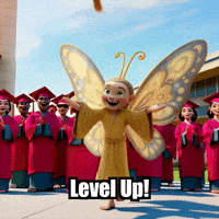 Level Up Success GIF by BuddhaFlyJourney
