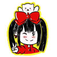 アイドル Inga Sticker