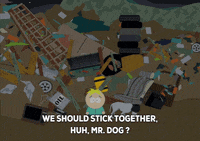 butters stotch dog GIF by South Park 