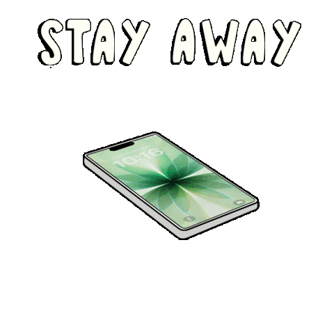 Protect Stay Away Sticker by Abster
