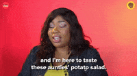 I'm Here To Taste These Aunties' Potato Salad