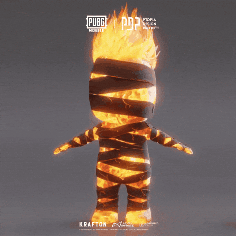 Battle Royale Mummy GIF by Official PUBG MOBILE