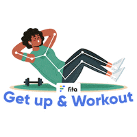 Workout Health Sticker by Fita