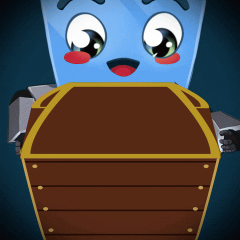 Happy Treasure Chest GIF by Switchboard