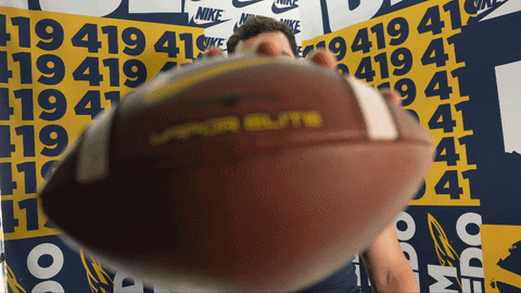 Football Adrian GIF by Toledo Rockets
