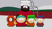 scared eric cartman GIF by South Park 
