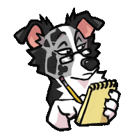 Aussie Hund Sticker