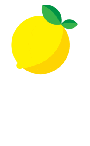 Frootco fruit bounce lemon bouncing Sticker