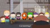 run away stan marsh GIF by South Park 