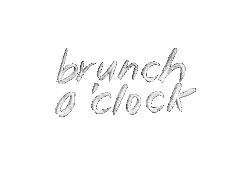 Calligraphy Brunch Sticker