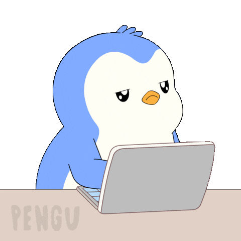 Tired Social Media Sticker by Pudgy Penguins