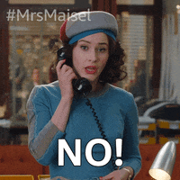 Rachel Brosnahan No GIF by The Marvelous Mrs. Maisel