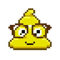 Art Shitting Sticker by Poopies.io