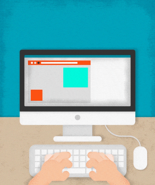 reitzcreative internet computer working typing GIF