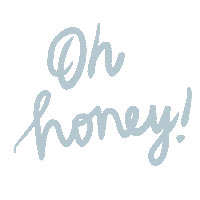 Oh Honey Sticker by Erin Schultze Photography