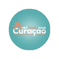 metmandynaarcuracao curacao metmandynaarcuracao mandyvanwillegen reismagazine Sticker
