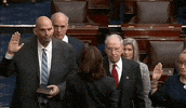 Swearing In Opening Day GIF by GIPHY News