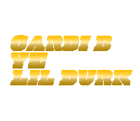 Kanye West Sticker by Cardi B