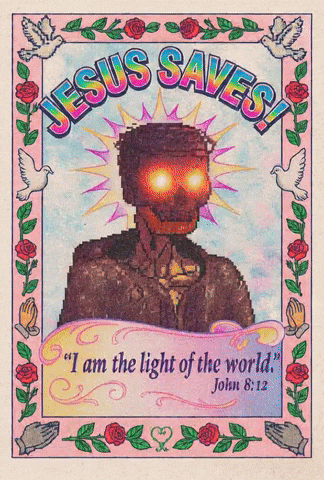 Faith Jesus Saves GIF by The LSD Hotel