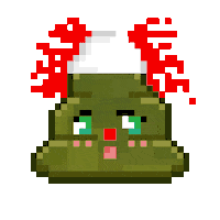 Art Shitting Sticker by Poopies.io