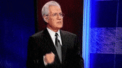alex trebek jeopardy GIF