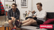 awkward cringe GIF by Gogglebox Australia