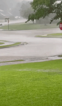 Severe Thunderstorms Bring Flooding to Gulf Coast