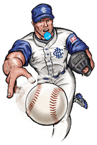 Bubble Gum Baseball Sticker by Big League Chew
