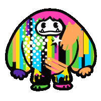 Art Paint Sticker by Abominable Toys