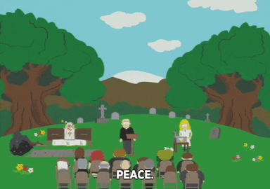 graveyard GIF by South Park 