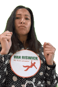 Happy Dance Sticker by Van Riswick