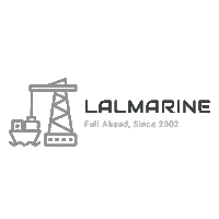 lalmarine lalmarine lalmarinelogistics blacklalmarine Sticker