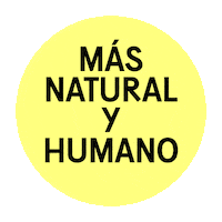COLLAPAPER natural humano colla manifiesto Sticker