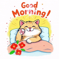 goodvibewishes good morning cat funny cat good morning cat morning memes adorable cat good morning GIF
