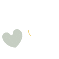 Cmtdesign heart green cmt hart Sticker