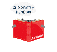 Currently Reading Sticker by Adlibris