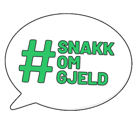 Snakkeboble Sticker by Lendo Norge