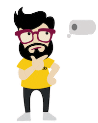 Confused Thinking Sticker by Talkabot Indonesia