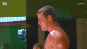 Flex Muscles GIF by Big Brother Australia