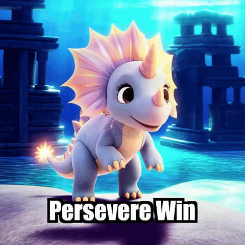 Wisdom Determination GIF by Divineasaur