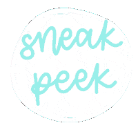 New Post Sneak Peek Sticker