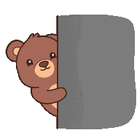 Happy Teddy Bear Sticker by BEARISH