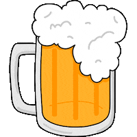 Krispuntito drink beer alcohol cerveza Sticker
