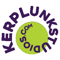 kerplunkstudios music bands gig kerplunk Sticker