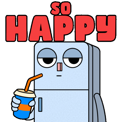 Happy Good For You Sticker by Nexio