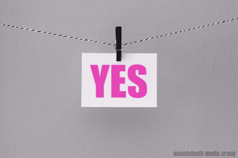 be positive yes GIF by Houndstooth Media Group