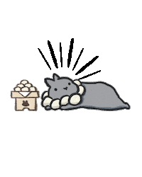 usapon3 かわいい うさぎ びっくり 驚く Sticker