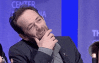 luke perry thinking GIF by The Paley Center for Media