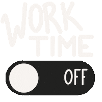 Work Worktime Sticker